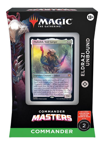 MTG - COMMANDER MASTERS - ELDRAZI UNBOUND COMMANDER DECK (AVAILABLE AUGUST 4) - Destination Retro