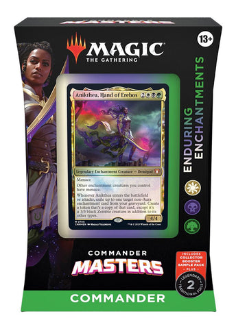 MTG - COMMANDER MASTERS - ENDURING ENHANCEMENTS COMMANDER DECK (AVAILABLE AUGUST 4) - Destination Retro