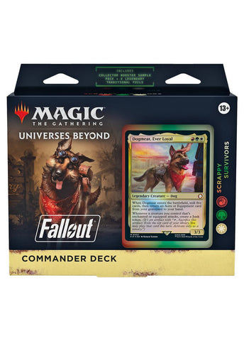 MTG - Fallout - Commander Deck - Scrappy Survivors - Destination Retro
