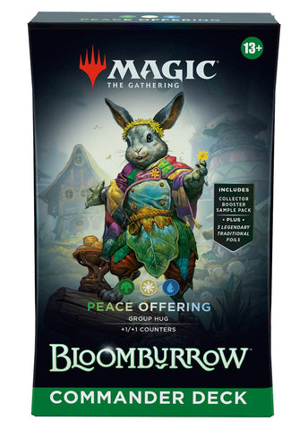 MTG - BLOOMBURROW - PEACE OFFERING COMMANDER DECK (AVAILABLE JULY 26TH) - Destination Retro