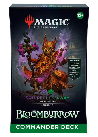 MTG - BLOOMBURROW - SQUIRRELED AWAY COMMANDER DECK (AVAILABLE JULY 26TH) - Destination Retro