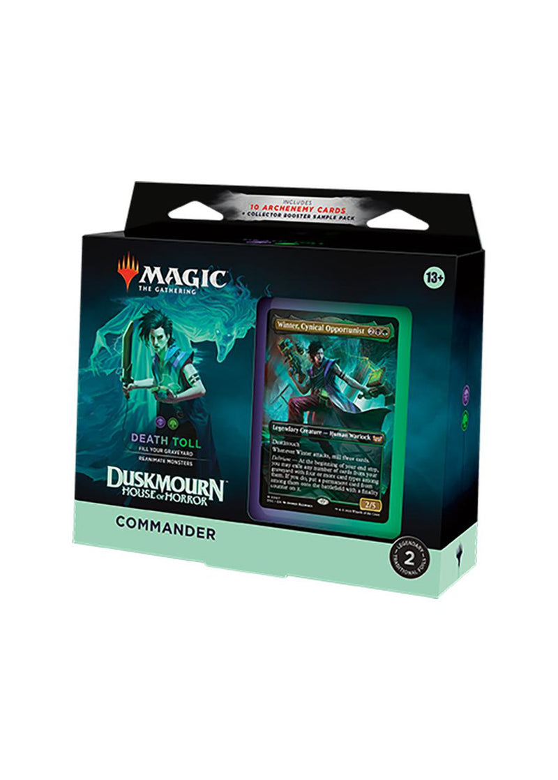 MTG - Duskmourn: House of Horror - Commander Deck - Death Toll - Destination Retro