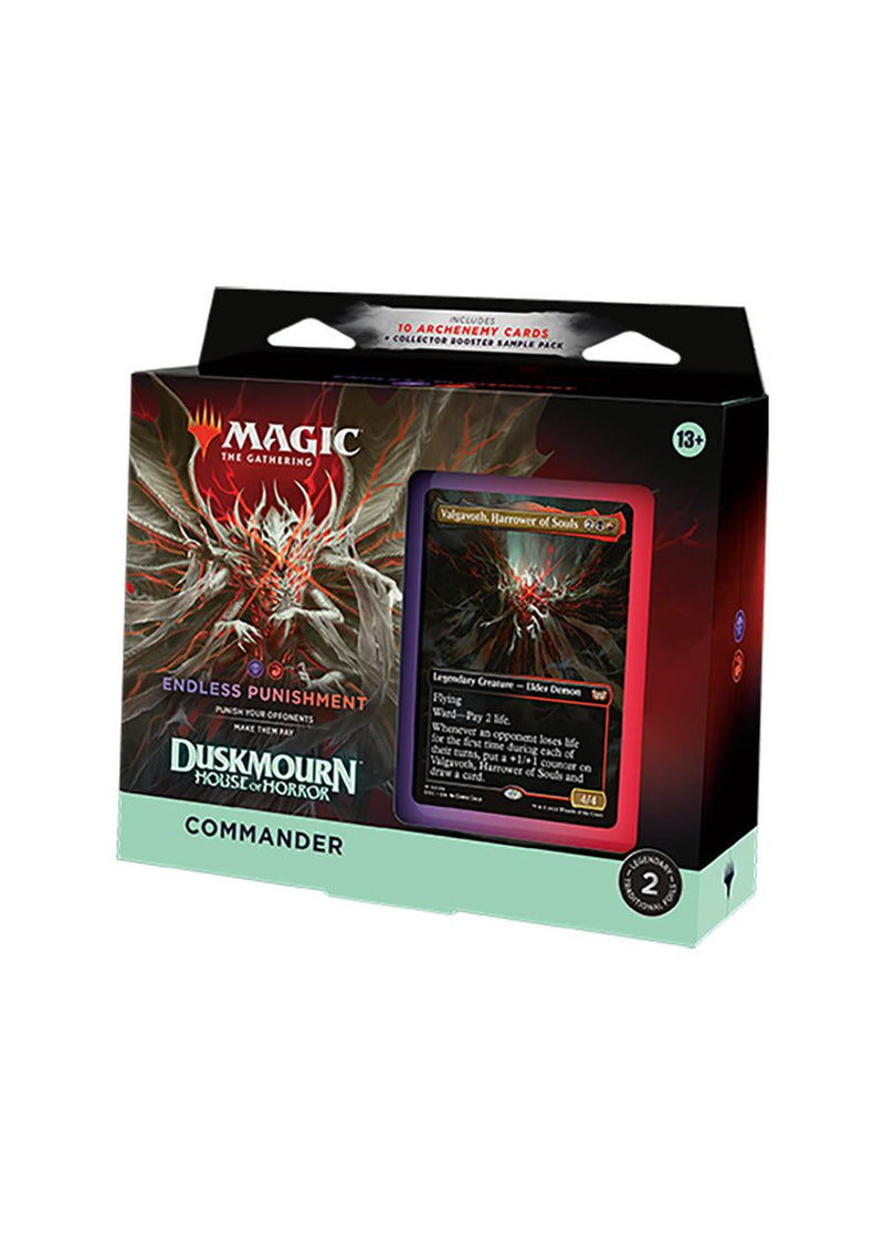 MTG - Duskmourn: House of Horror - Commander Deck - Endless Punishment MTG - Duskmourn: House of Horror - Commander Deck - Endless Punishment