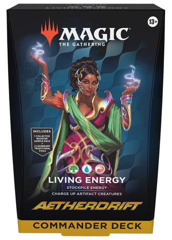 MTG - AETHERDRIFT - LIVING ENERGY COMMANDER DECK - Destination Retro