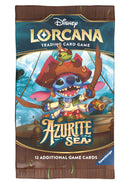 Disney Lorcana: Azurite Sea - Booster Pack - Destination Retro