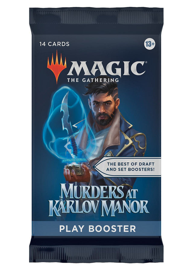 MTG - MURDERS AT KARLOV MANOR - PLAY BOOSTER PACK(AVAILABLE FEBRUARY 2ND) - Destination Retro