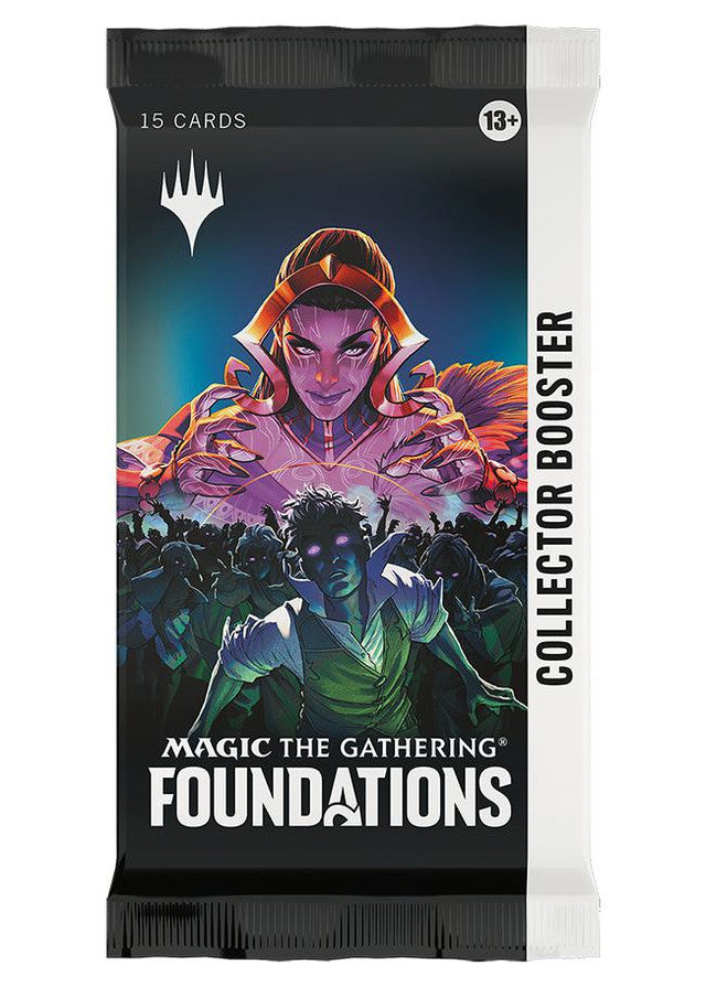 MTG - FOUNDATIONS - COLLECTOR BOOSTER PACK (AVAILABLE NOVEMBER 8TH) - Destination Retro