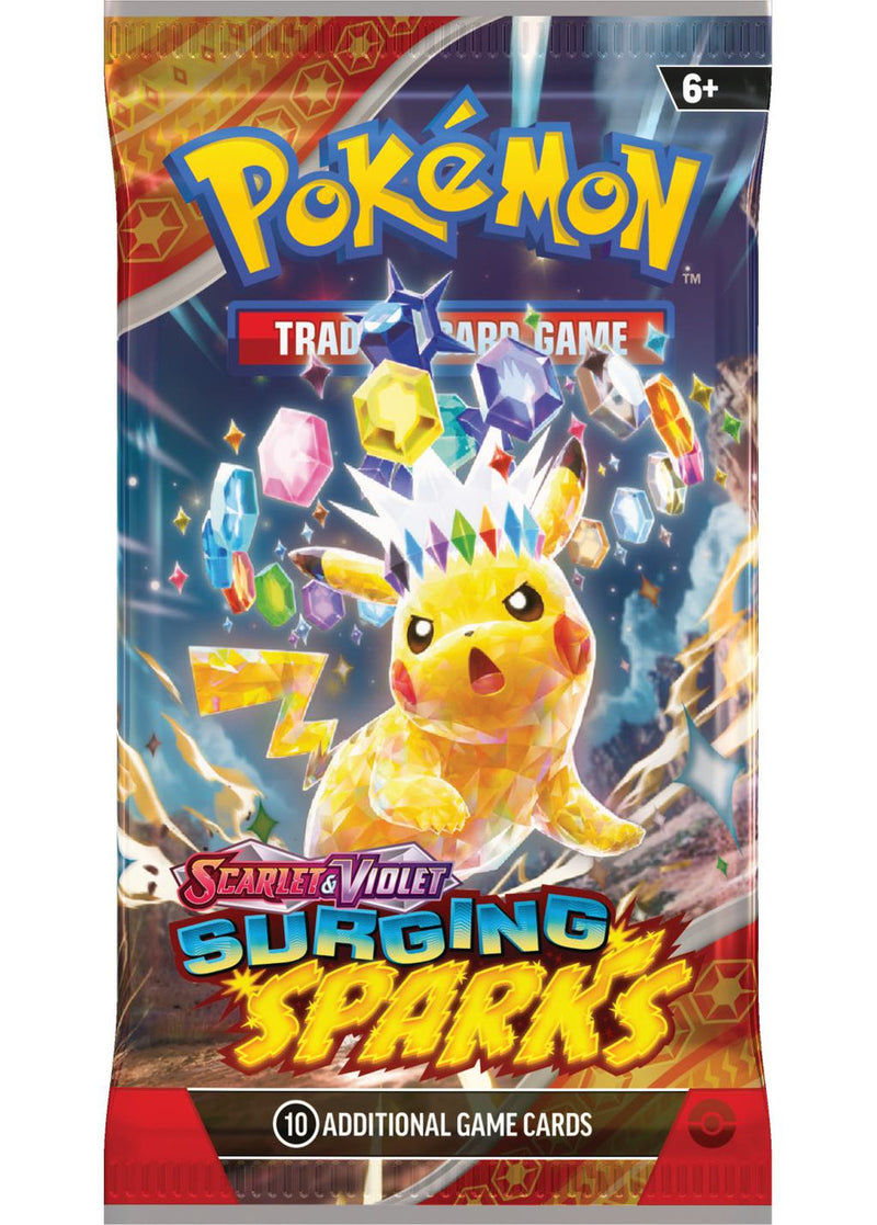 Pokémon TCG: Scarlet & Violet - Surging Sparks - Booster Pack (Available November 8)