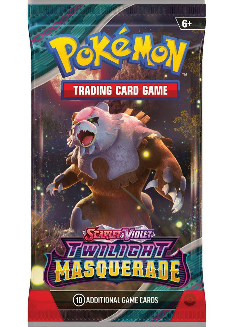 Pokémon TCG: Scarlet & Violet - Twilight Masquerade - Booster Pack (Available May 24) - Destination Retro