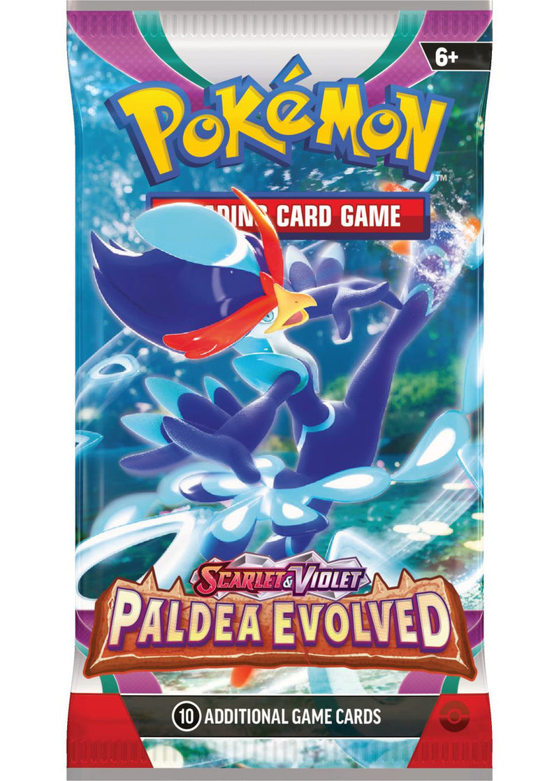 Pokémon TCG: Scarlet & Violet - Paldea Evolved - Booster Pack (Available June 9th) - Destination Retro