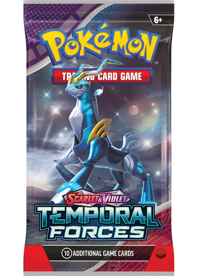Pokémon TCG: Scarlet & Violet - Temporal Forces - Booster Pack (Available March 22) - Destination Retro