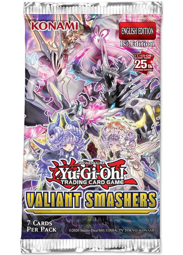 YU-GI-OH! - VALIANT SMASHERS - BOOSTER PACK (1ST EDITION) (AVAILABLE NOVEMBER 17TH) - Destination Retro