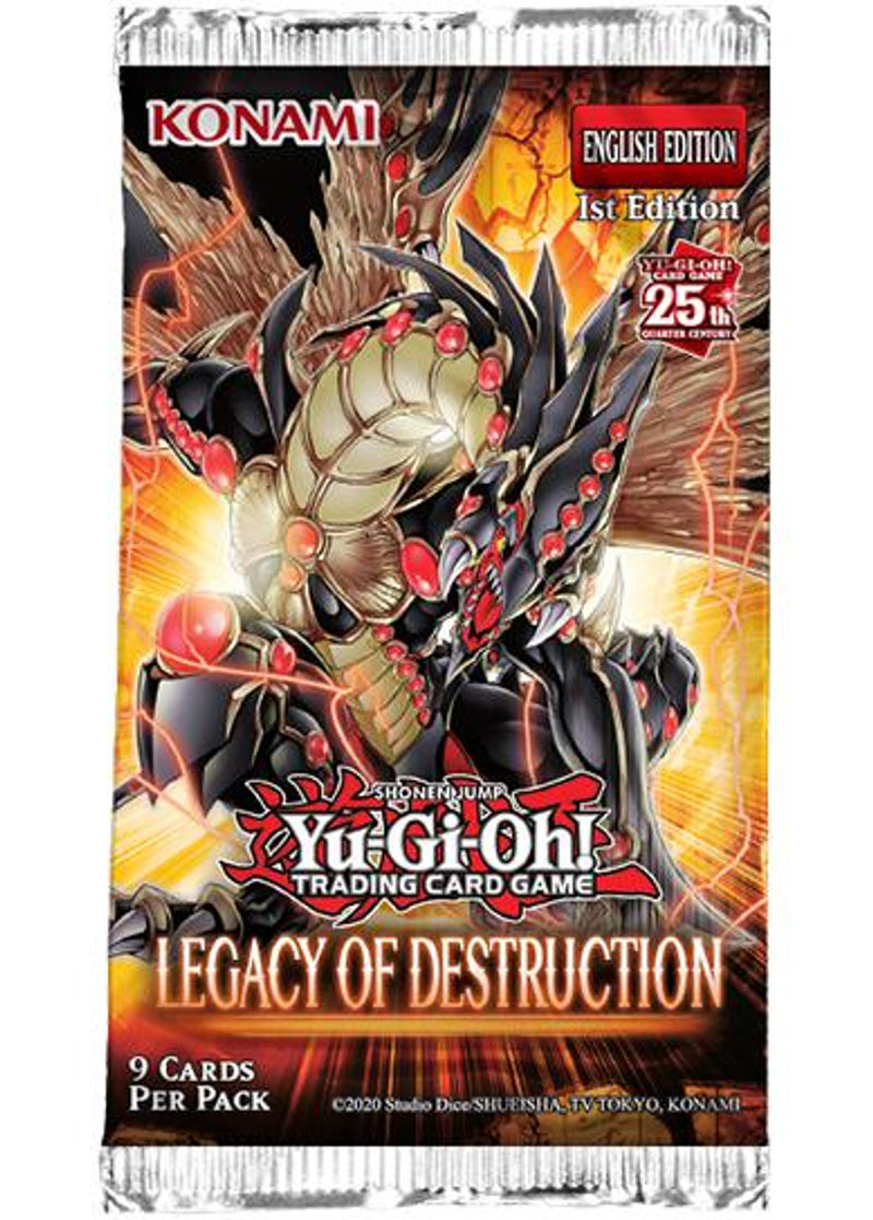 YU-GI-OH - Legacy of Destruction - 1st Edition - Booster Pack (Available April 26) - Destination Retro