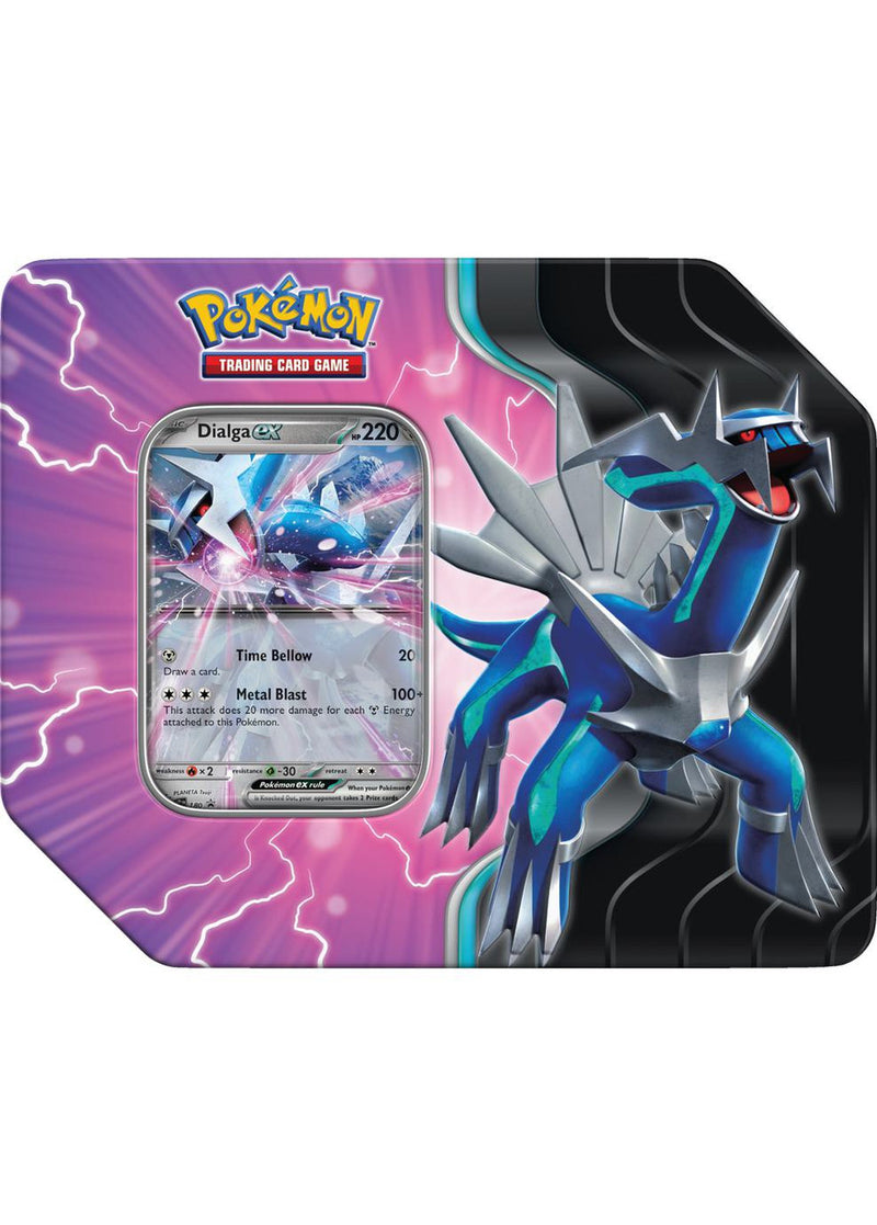 Pokémon TCG: Azure Legends Tin - Dialga ex - Destination Retro