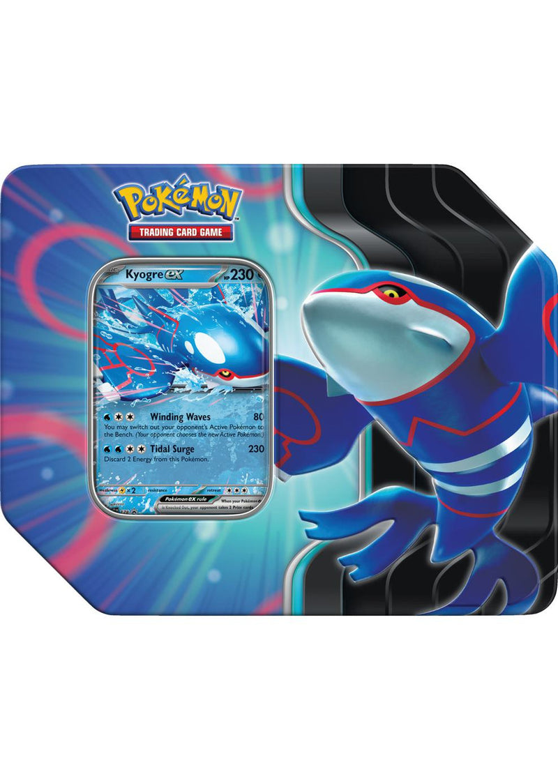 Pokémon TCG: Azure Legends Tin - Kyogre ex - Destination Retro