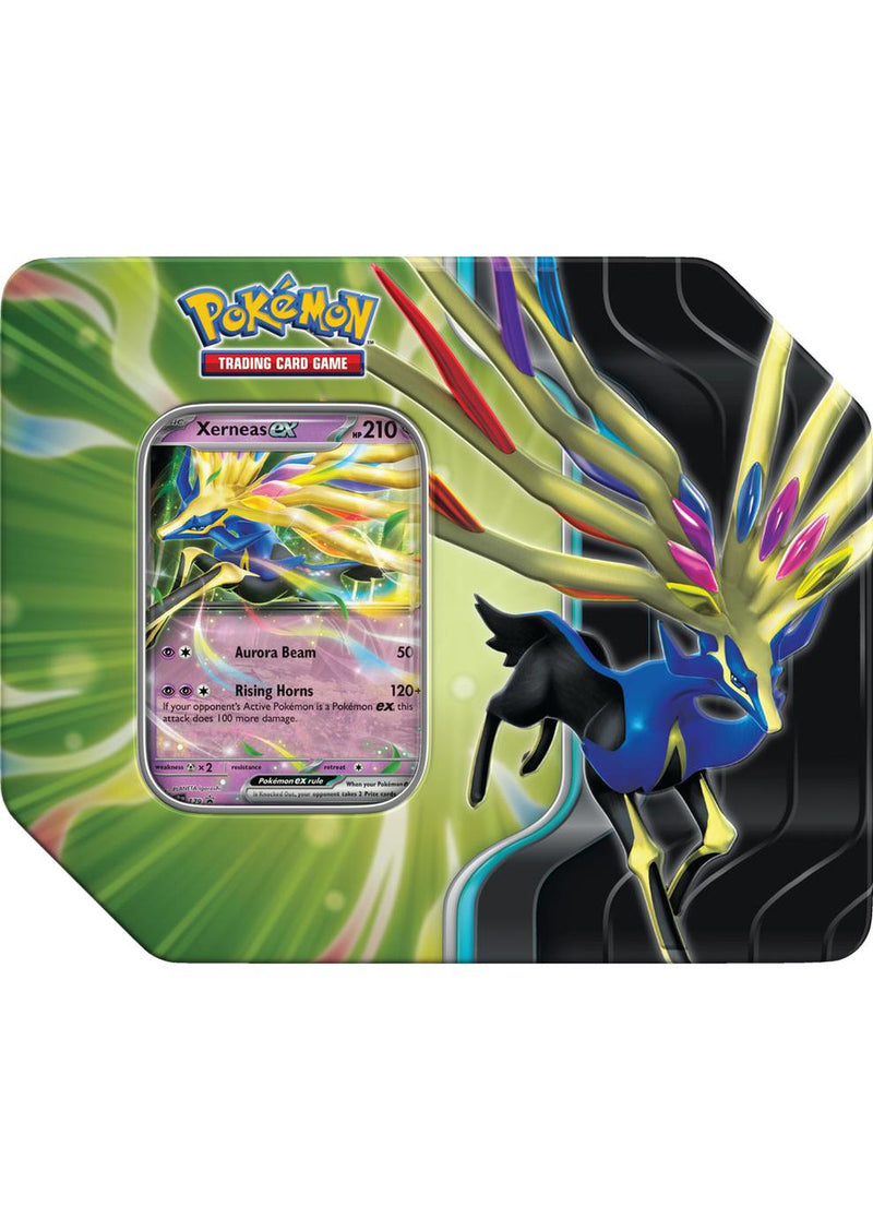 Pokémon TCG: Azure Legends Tin - Xerneas ex - Destination Retro