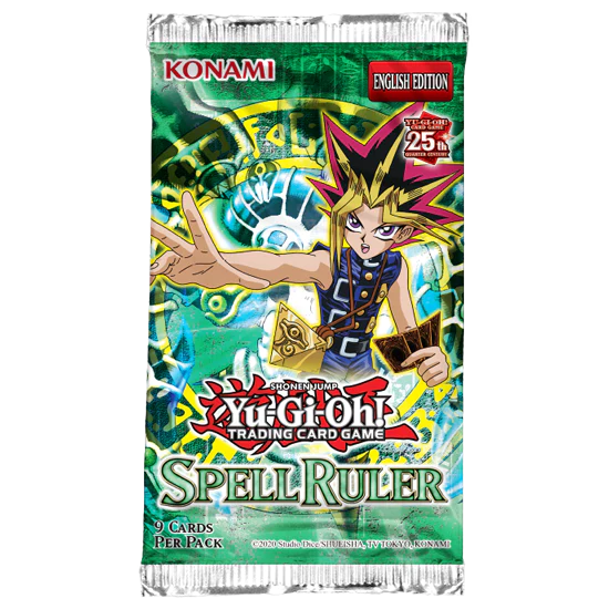 YU-GI-OH! - SPELL RULER - 25TH ANNIVERSARY EDITION - BOOSTER PACK - Destination Retro