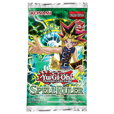YU-GI-OH! - SPELL RULER - 25TH ANNIVERSARY EDITION - BOOSTER PACK - Destination Retro