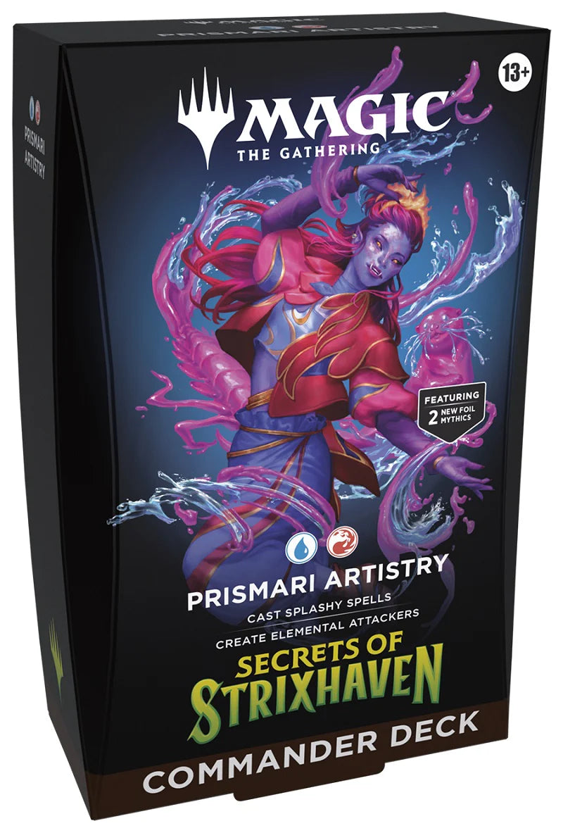 MTG - Secrets of Strixhaven -  Commander Deck - Prismari Artistry (Available April 17th) - Destination Retro