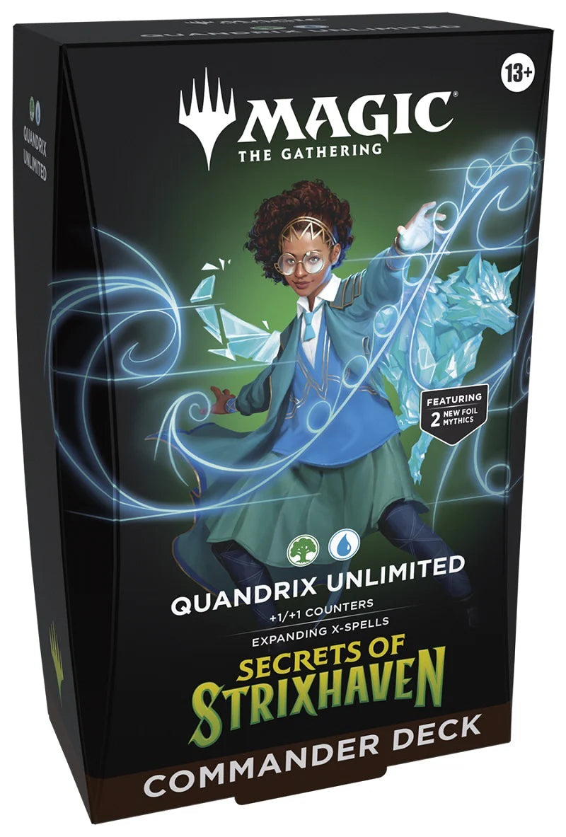 MTG - Secrets of Strixhaven -  Commander Deck - Quandrix Unlimited (Available April 17th) - Destination Retro