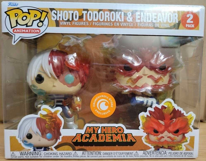 Shoto Todoroki & Endeavor (2-pack) (My Hero Academia) - Destination Retro