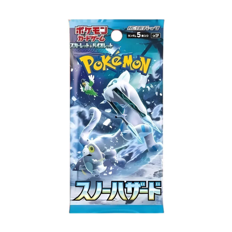Pokémon Snow Hazard sv2P Japanese Booster Pack - Destination Retro