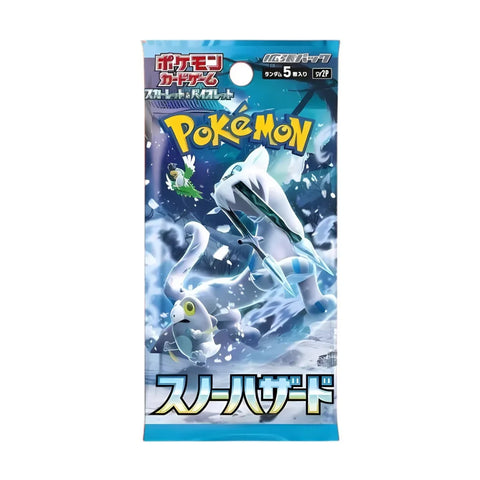 Pokémon Snow Hazard sv2P Japanese Booster Pack - Destination Retro