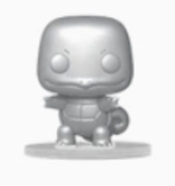 Squirtle (Metallic) (Pokemon) - Destination Retro