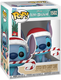 Stitch with Candy Cane (Lilo & Stitch) - Destination Retro