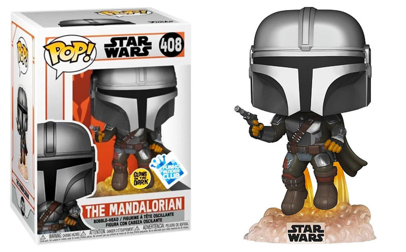 The Mandalorian (Flying | Jetpack Blast | Glow in the Dark) (Star Wars) - Destination Retro