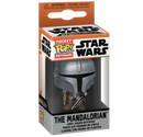 The Mandalorian with Darksaber (Star Wars: Mandalorian) (Pocket Pop! Keychain) - Destination Retro