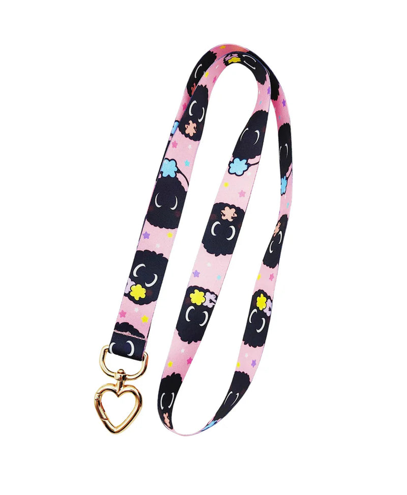 NightK - Black Fuzz -  Lanyard - Destination Retro