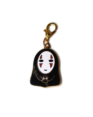 NightK - No Face - Enamel Charm - Destination Retro