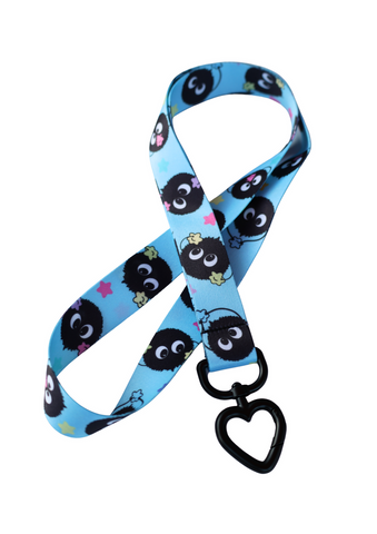 NightK - Black Fuzz -  Lanyard - Destination Retro