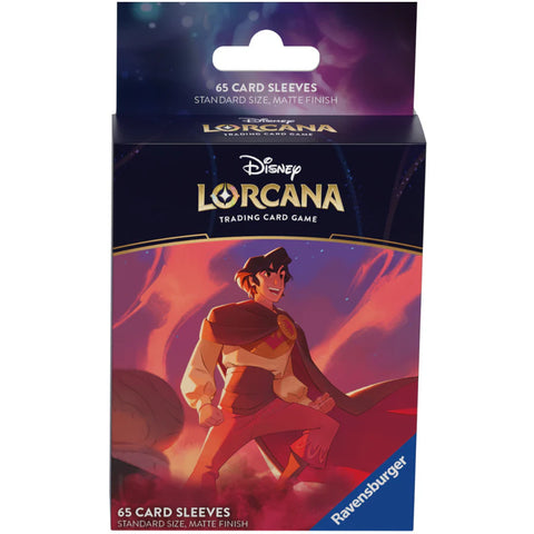 TCG - SLEEVES - DISNEY LORCANA - 65 - Aladdin - Destination Retro