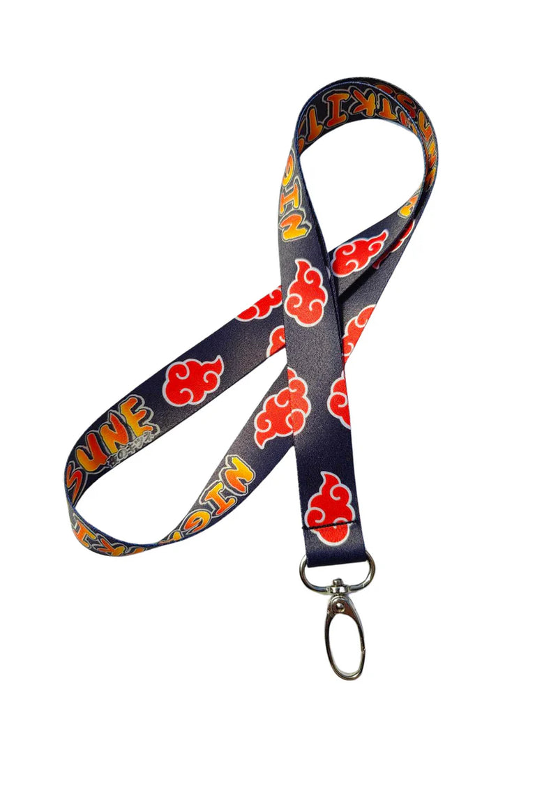 NightK - Red Clouds -  Lanyard - Destination Retro