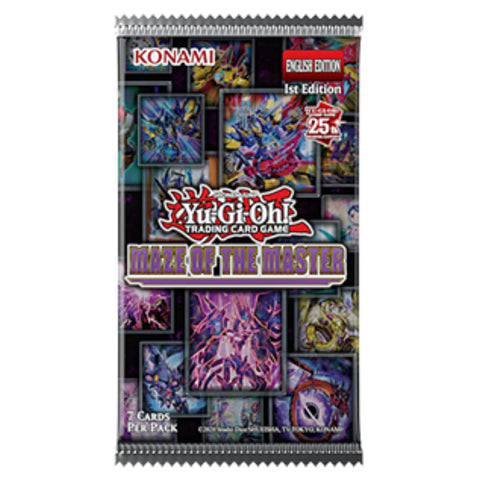 YU-GI-OH! - MAZE OF THE MASTER - BOOSTER PACK (1ST EDITION) - Destination Retro