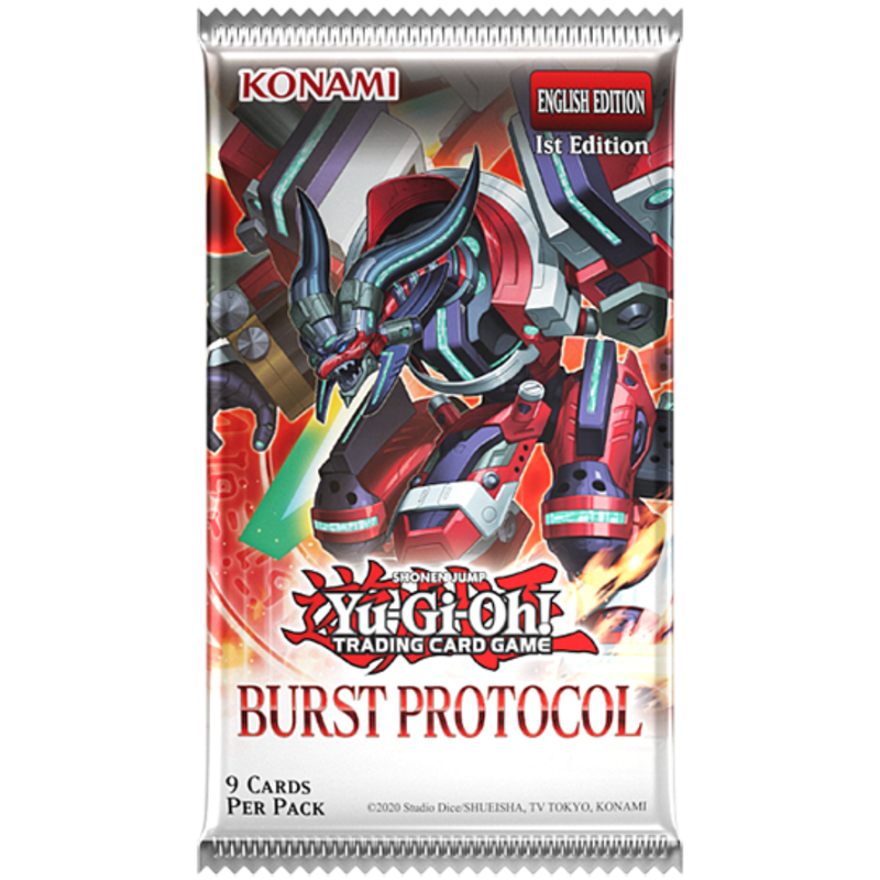 YU-GI-OH! - BURST PROTOCOL - BOOSTER PACK (1ST EDITION)