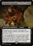 Demonic Covenant (Extended Art) [Duskmourn: House of Horror Commander] - Destination Retro