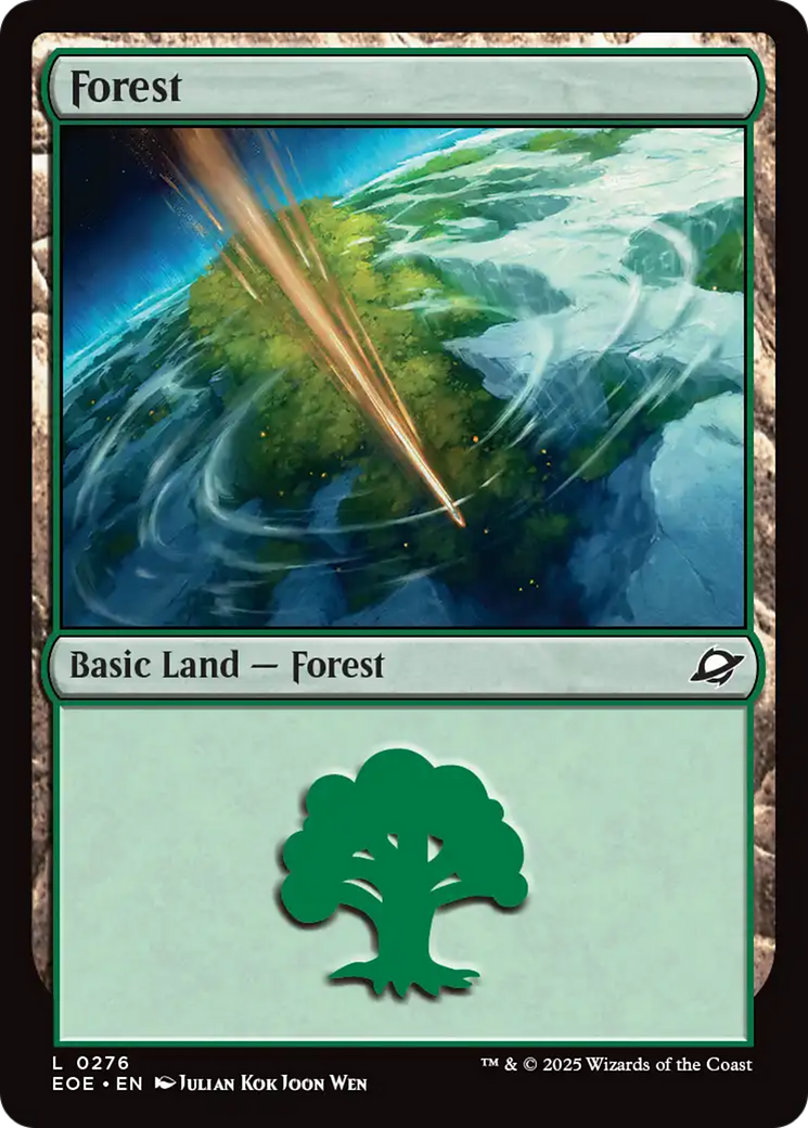 Forest (0276) [Edge of Eternities] - Destination Retro