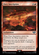 Fiery Inscription [The Lord of the Rings: Tales of Middle-Earth] - Destination Retro