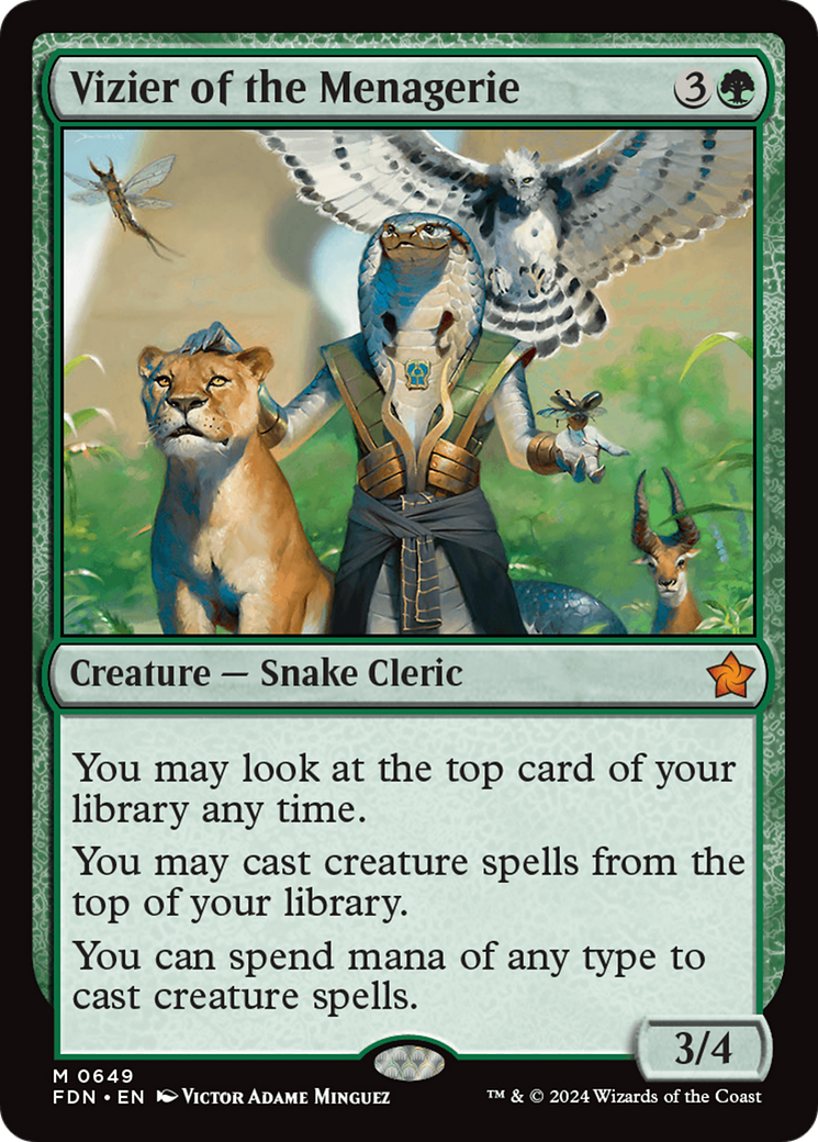 Vizier of the Menagerie [Foundations] - Destination Retro