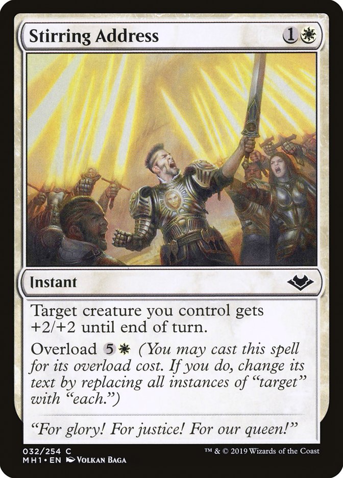 Stirring Address [Modern Horizons] - Destination Retro