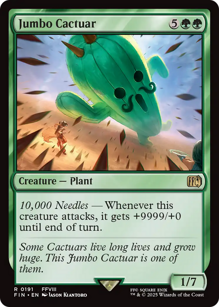 Jumbo Cactuar [FINAL FANTASY] - Destination Retro