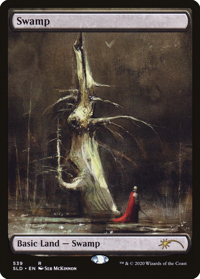 Swamp (539) (Seb Mckinnon) [Secret Lair Drop Series] - Destination Retro