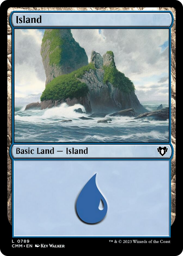 Island (789) [Commander Masters] - Destination Retro