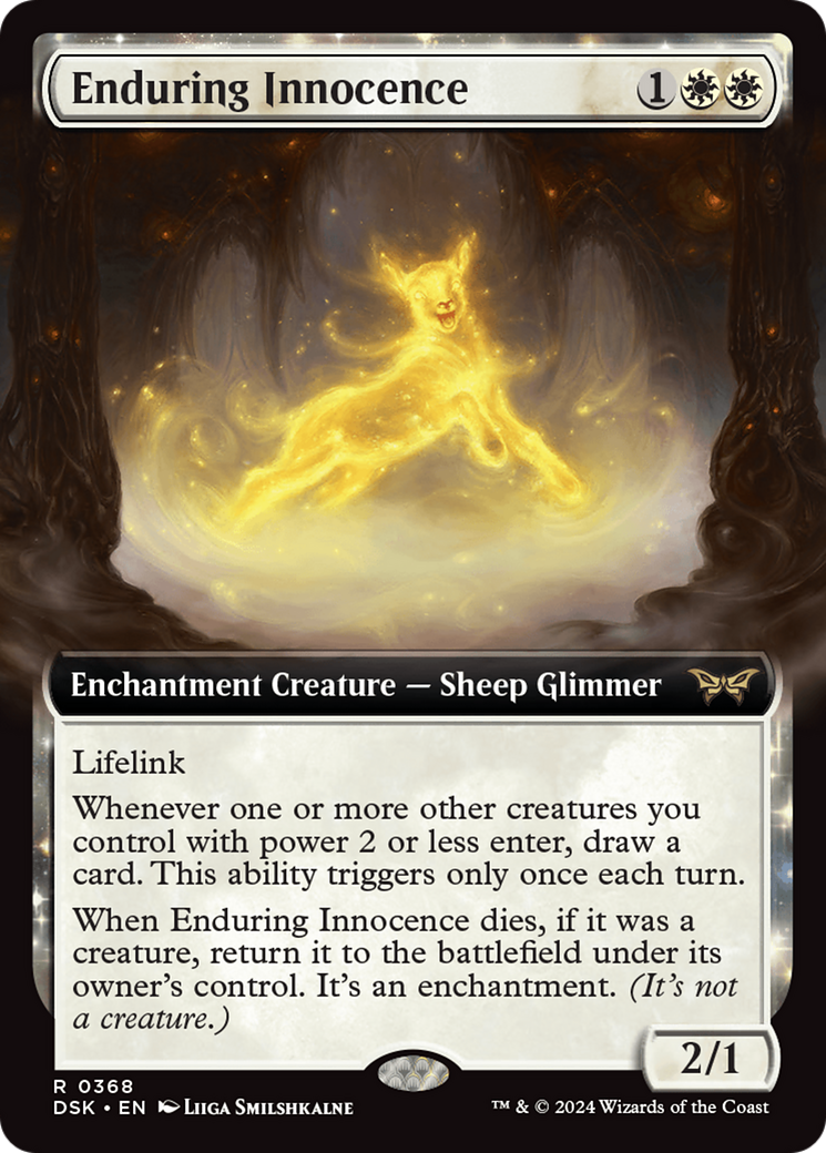 Enduring Innocence (Extended Art) [Duskmourn: House of Horror] - Destination Retro