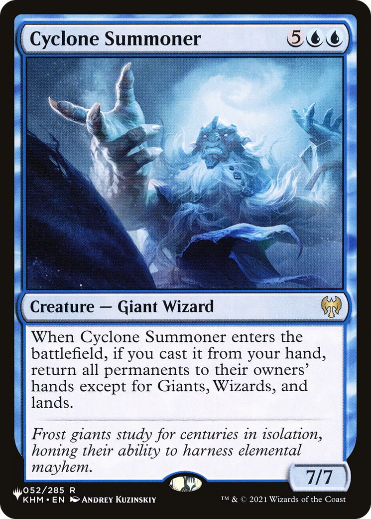Cyclone Summoner [The List] - Destination Retro