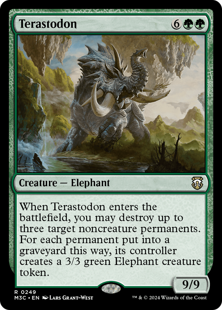 Terastodon (Ripple Foil) [Modern Horizons 3 Commander] - Destination Retro