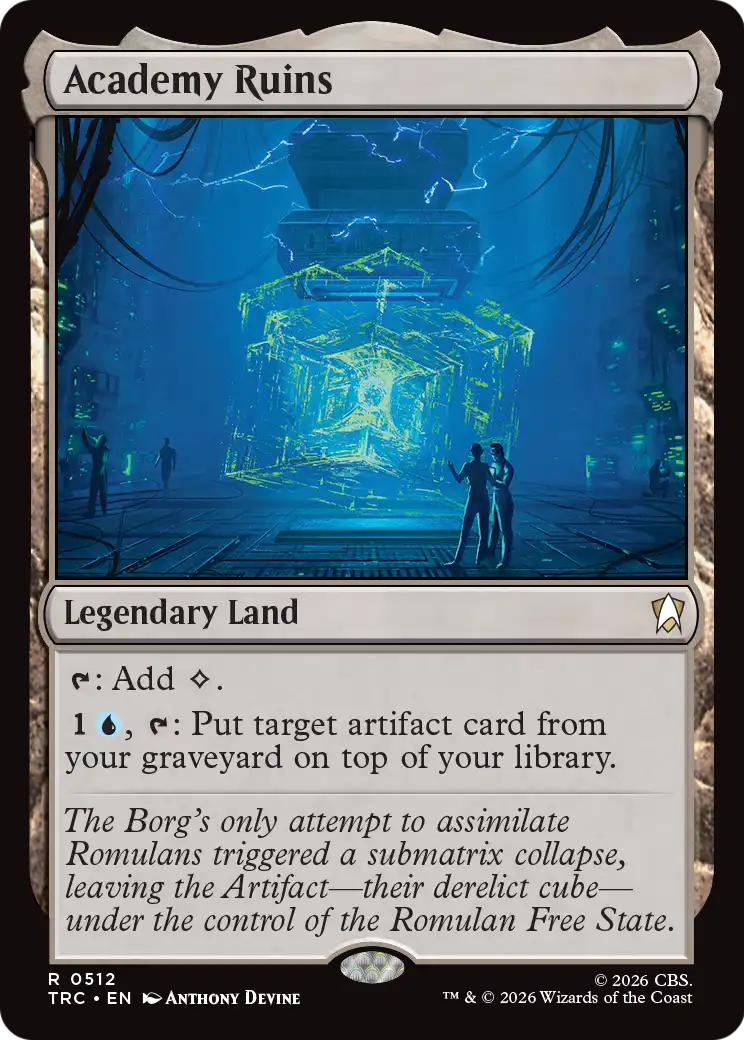 Academy Ruins (Surge Foil) [Star Trek Commander] - Destination Retro